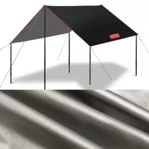 (선택사항 실버코팅 블랙타프 400*365cm)실버코팅 블랙타프 400*365 캠핑 타프 그늘막 자외선차단 차박 초