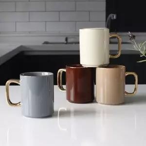 데일리 물컵 도자기 롱머그잔 도자기컵 실용적인 선물 롱머그컵