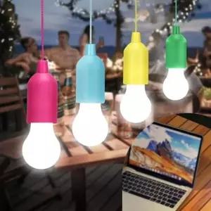 LED 캠핑 줄전구 건전지 전구 드로스트링 차박 루프탑