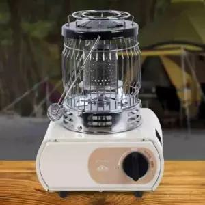 ( )사무실 강력한 화력 가스 히터 차박 가스난로 화이트