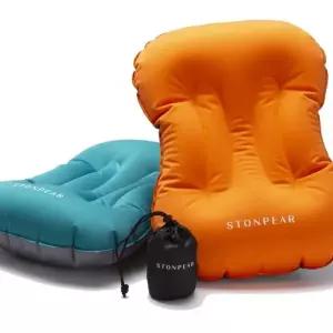 휴대용 필로우 목 쿠션 차박 백패킹 캠핑 에어 베개