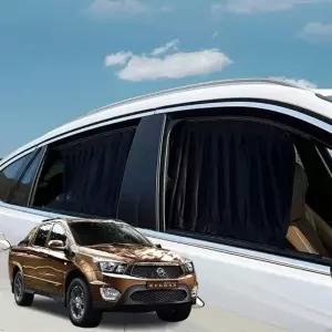 코란도스포츠 자동차창문가리개 차박용암막커튼