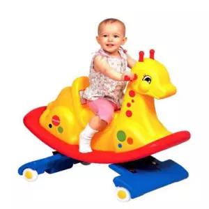 옆집샵 스프링 기린 흔들말 아이의 균형 감각을 키워주는 유아 승용 완구 선물