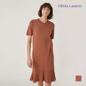 [올리비아로렌] 니트 원피스_VOCOAYM3471