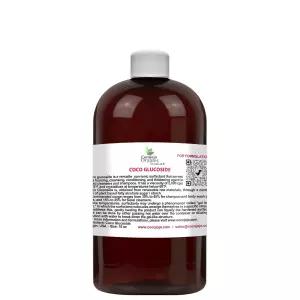 코코조 코사이드 천연 계면활성제 - 페이스 샤워 앤 16온스 스킨 바디 젤 DIY 식물 유래 워시 비누 케어