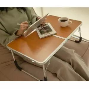 3색 1개 61x42 접이식 좌식 테이블 소풍 피크닉 캠핑 차박 미니 식탁 알루미늄 책상 탁자
