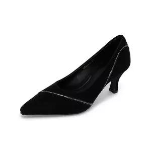 [하프클럽/무크]엠.무크 샤를 쥬얼 스틸레토 펌프스 블랙 516523112IA