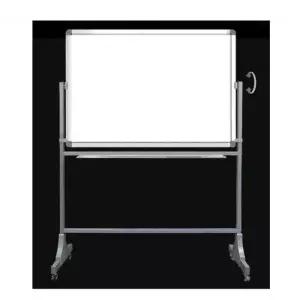 화이트보드스탠드 사무실 어린이집 학교 양면이동식 화이트보드 90x120