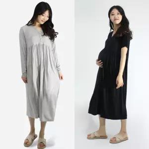 임산부 긴팔 반팔 수유복 수유원피스