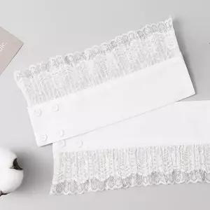 스트라이프 페이크 카라 넥케이프 레이어드 셔츠 연출 여성 이너 포인트 패션 소품