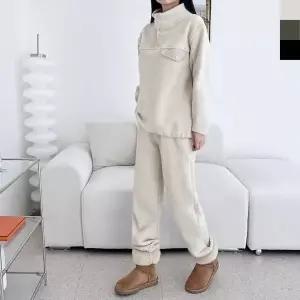 [콩심팥심]TBZ GPP ST888W 여자 빅사이즈 소프트 후리스 트레이닝세트 플리스