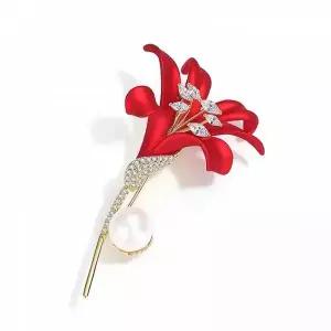 [오너클랜]TBZ 꽃 5월 카네이션 붉은 스승의날 브로치 어버이날 특선