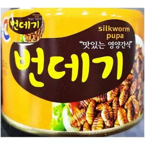 축산 번데기캔(유동 기통조림 130g)X4