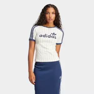 아디다스 리니어 그래픽 칼리 티 - O화이트/NINDIG 2124307