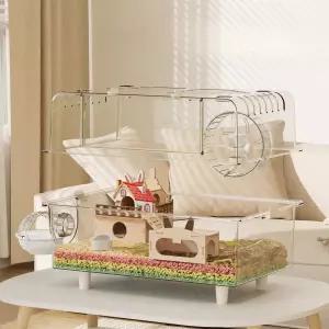 햄스터집 사육장 고슴도치 놀이터 케이지 하우스