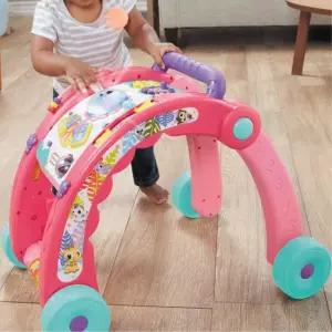 호기심자극 걸음마연습 여자아기 워커 보행기 걷기보조기