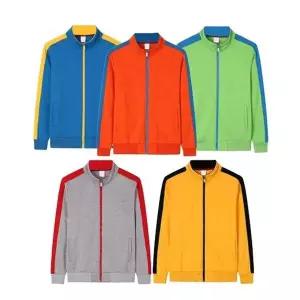 [에이치플러스몰]TBZ 트레이닝 배색컬러 저지 집업 교복 생활복 학생복