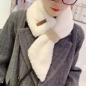 캐시미어목도리 겨울 한파 여성 선물 쁘띠 양털 커플 목도리 머플러