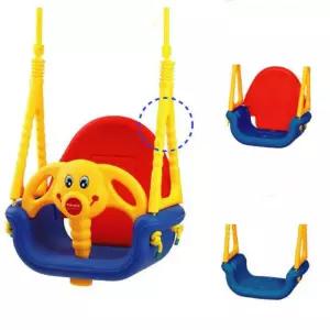 철봉포함 손잡이핸들 3단계 실내그네 놀이완구 어린이집 유치원