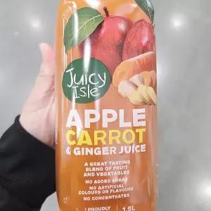 쥬씨아일 애플 앤 캐럿 주스 1.5L 아이스박스포장