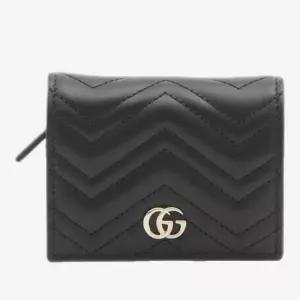 GG 마몬트 쉐브론 퀼팅 가죽 지갑 466492AAET8 1000