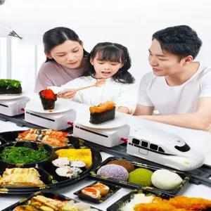 초밥 레일 기차 모형 기관차 열차 패키지