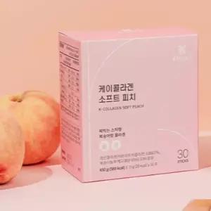 케이뉴트라 콜라겐 젤리 스틱 구미 복숭아맛 30포