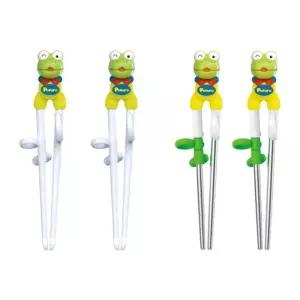 유아 연습용 젓가락 교정용 1단계 크롱 세트