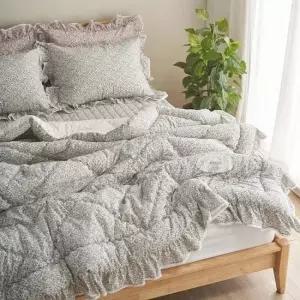 바인침구 플랑 광목 워싱 차렵이불 이불패드세트SS 차렵이불