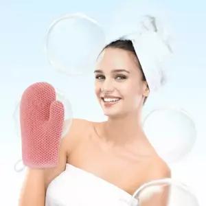 글로우 벌집 샤워 장갑 벌집샤워장갑