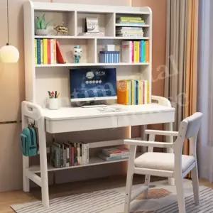 아이방 초등공부책상 유치원 1인공부책장 원목서랍책상