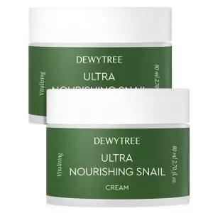 듀이트리 달팽이 스네일 80ml 2개 대용량 수분크림 탄력 영양 주름