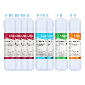 아쿠아 정수기필터 1년치 8개 세트