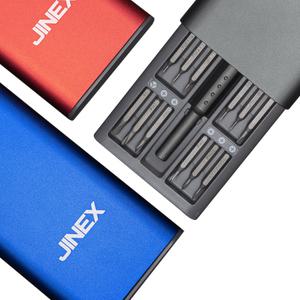 [정밀드라이버세트] 지넥스 정밀드라이버세트 아이폰 컴퓨터 노트북 십자 일자 미니 안경 시계 y 별 나사 비트