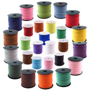 가죽끈/스웨이드/타래가죽끈/목걸이줄/팔찌줄-100yd/25yd