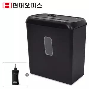 [현대오피스] 소형 문서세단기 PK-611CX +오일 가정용 최대 6매 파지함 11L 가정용 세단기 파쇄기