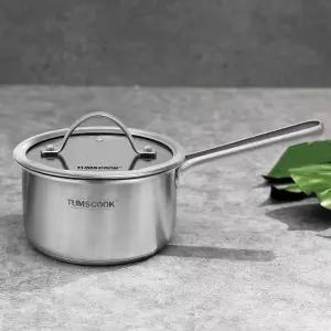 텀스 편수냄비16 IH인덕션 바닥 통3중 스테인리스 라면냄비