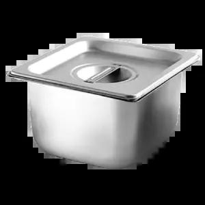 밧드 1/6 4인치 뚜껑포함 바트 스텐 보관 용기 반찬통 업소용