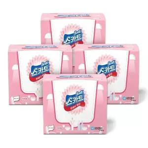 [하프클럽/]스카트 원데이 빨아쓰는 일회용 행주 30매 4개