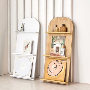 피사 매거진랙3단 북선반 잡지꽂이 소품정리 진열장 수납선반 다이 장식장 인테리어 수납가구 틈새