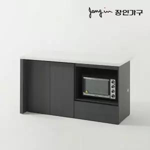 [장인가구]제스트S 대리석 홈바 수납 아일랜드 식탁 1600 렌지대형