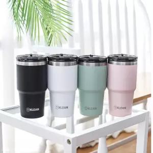 위클린 빨대 내장형 빨대텀블러 600ml 900ml