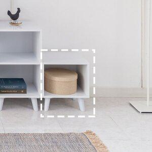 [다오름]새롬 1단 수납장 공간박스 다용도 수납장식장 1단책장