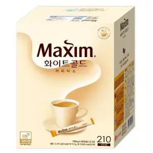 동서 맥심 화이트골드 커피믹스, 210개입, 1개