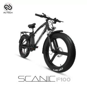 AU테크 스카닉 F100 팻바이크 산악 전동 전기자전거 48V 10Ah