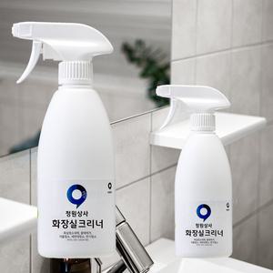 화장실크리너 500ml 1개/곰팡이/요석제거제/화장실/물때/변기세정제/소변기/욕실청소 /청원상사