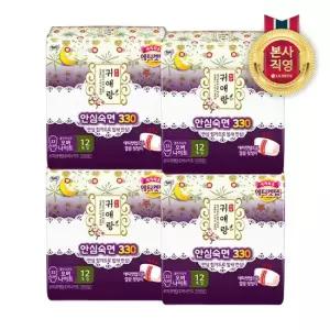 쏘피 귀애랑 오버나이트 33cm) 12P x 4개