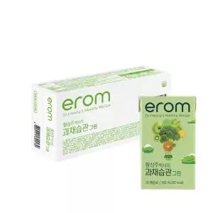 이롬 황성주 과채습관 그린 과일야채주스 140ml 24팩