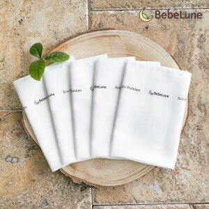 [베베룬]에코프리미엄 소프트모달 엠보손수건_네이처 5장