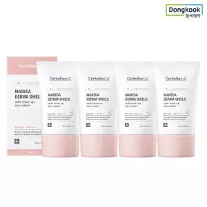 마데카 더마 쉴드 세이프 톤업 선크림 50ml(SPF50+) 4개 24H 자외선차단제 브라